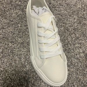 New Just Fab White Platform Sneakers